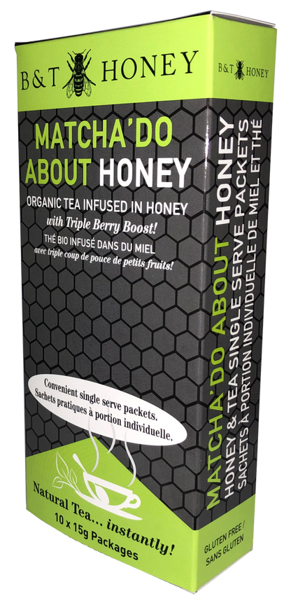 Matcha Tea Honey Shots