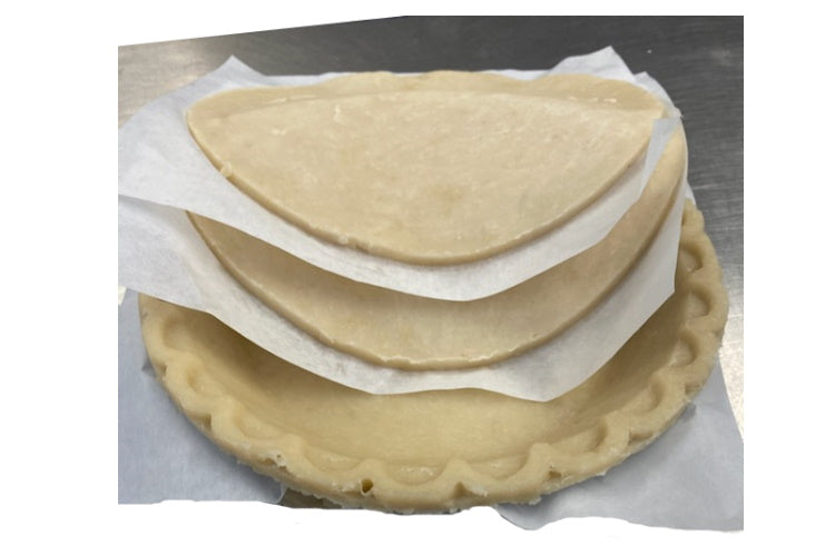 Frozen Unbaked Pie Shells with Lid